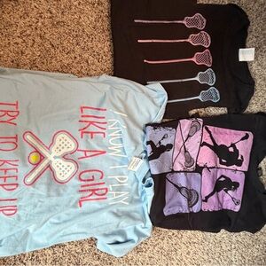 Graphic Lacrosse T-Shirts Set